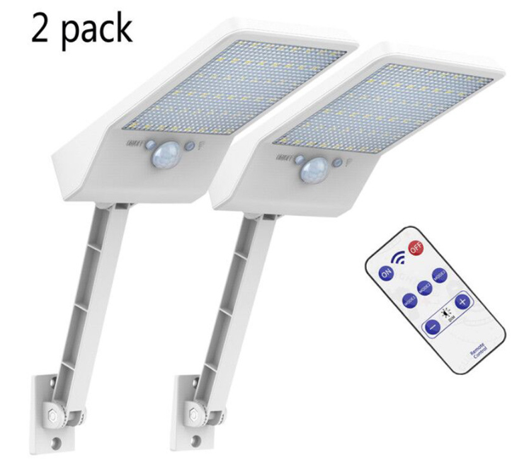 Solar Outdoor Sensor Wall Light for Garden Pathway