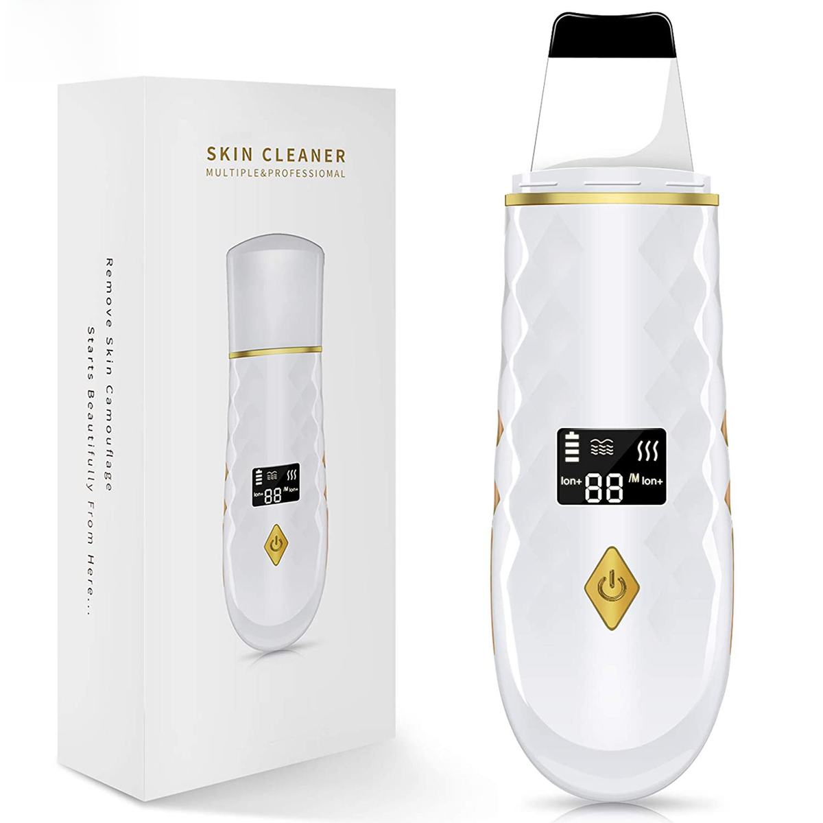 LCD Blackhead Remover and Facial Cleansing Device
