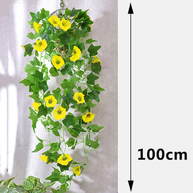 Simulated Jasmine Wall Decoration for Living Room