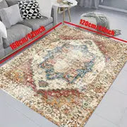 Bohemian Area Rug for Living Room and Bedroom (39x59")