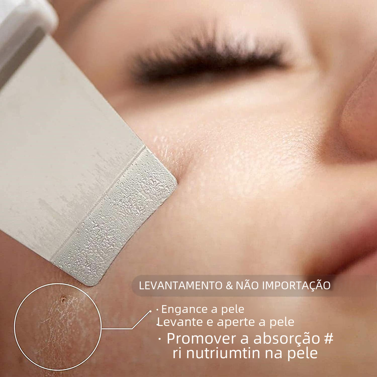 LCD Blackhead Remover and Facial Cleansing Device