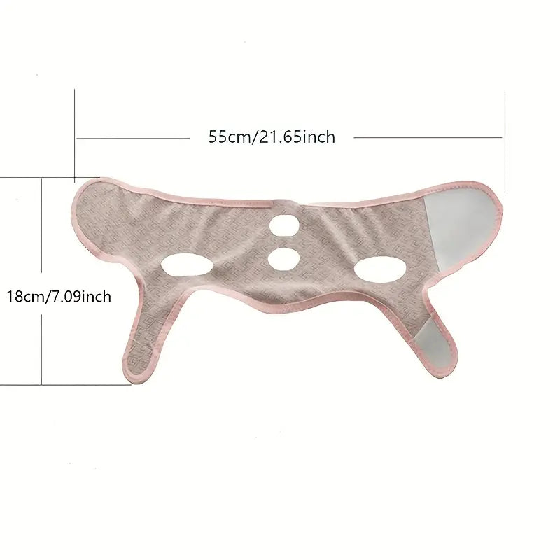 No Trace Velcro Face Bandage for Lifting and Firming