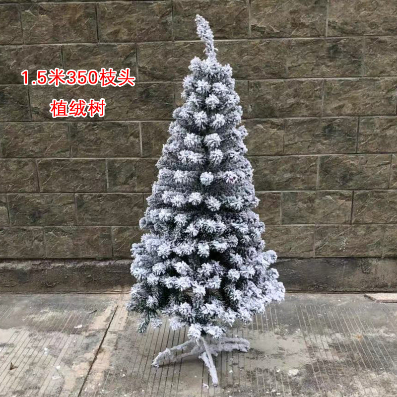 High-Quality White Artificial Snow Christmas Tree