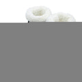 Adult Christmas Reindeer Boots - Coral Fleece Indoor Shoes