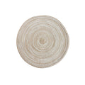 Round Ramie Woven Coaster and Cotton Yarn Placemat
