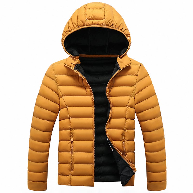 Men's Plus Velvet Thick Cotton Winter Jacket