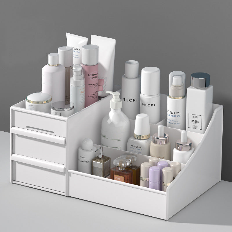 Multi-Layer Drawer Cosmetic Storage Box for Desktop