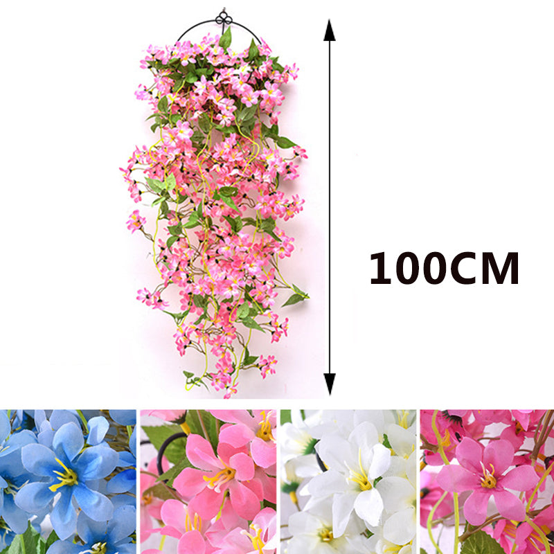 Simulated Jasmine Wall Decoration for Living Room