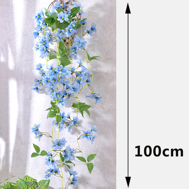 Simulated Jasmine Wall Decoration for Living Room