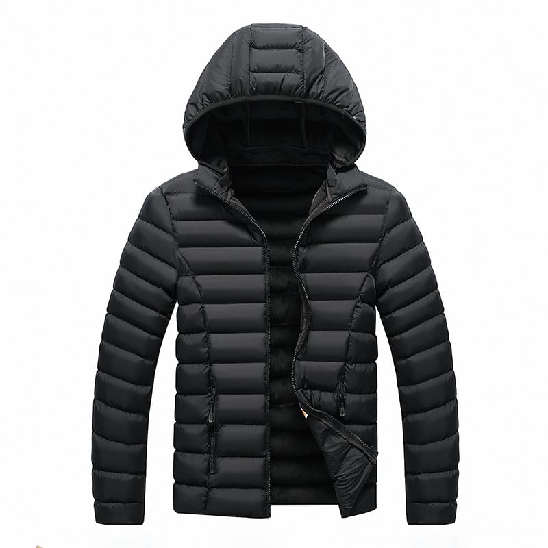 Men's Plus Velvet Thick Cotton Winter Jacket
