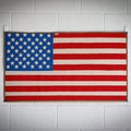 Bandera americana - Manguera de bomberos