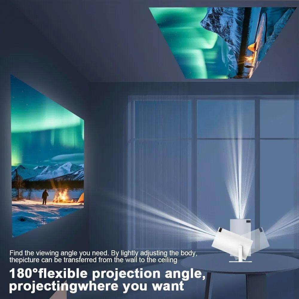 Portable 4K Projector - Home Cinema Outdoor Projector