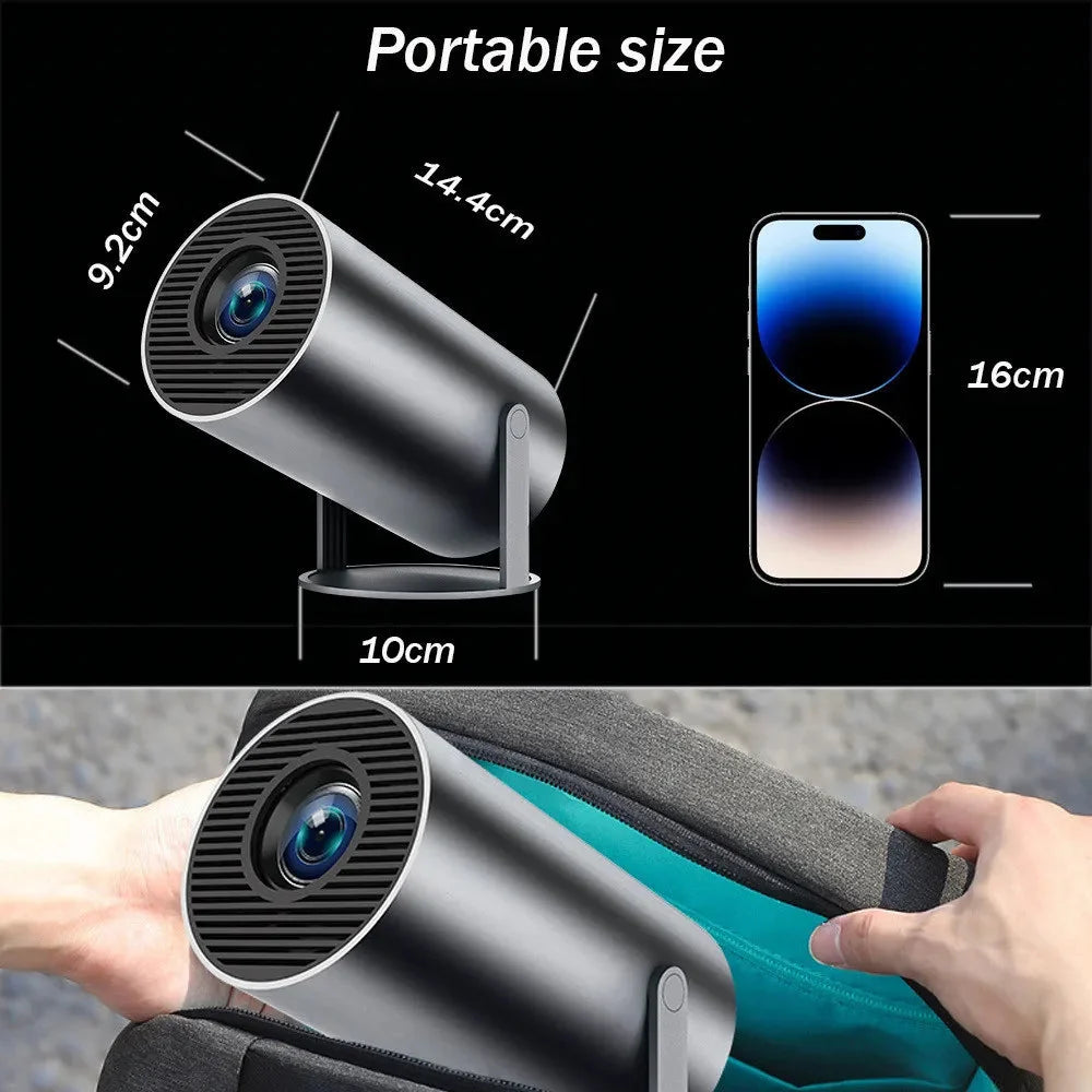 Portable 4K Projector - Home Cinema Outdoor Projector