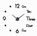 Minimalist Round Wall Clock - Nordic Style Quartz Silent
