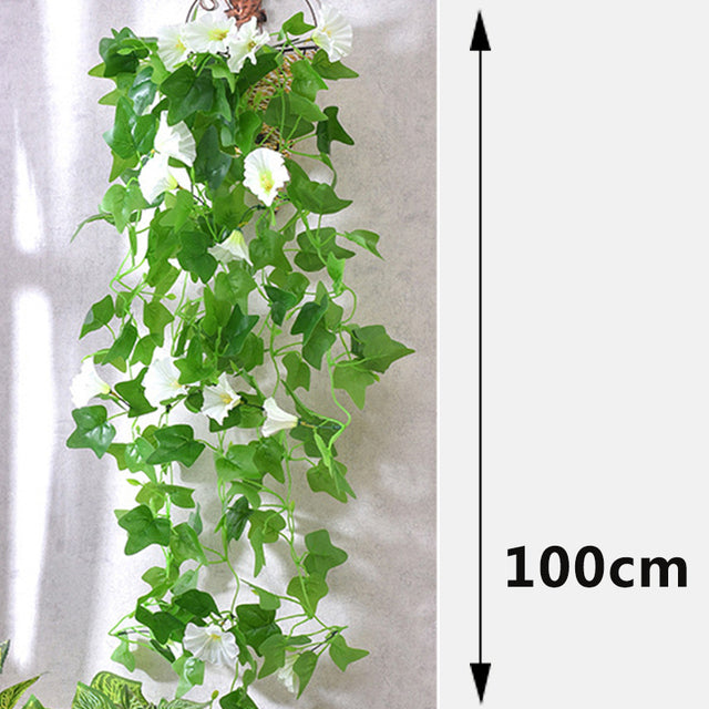 Simulated Jasmine Wall Decoration for Living Room