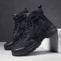 Casual Waterproof Camouflage Tooling Men's Boots