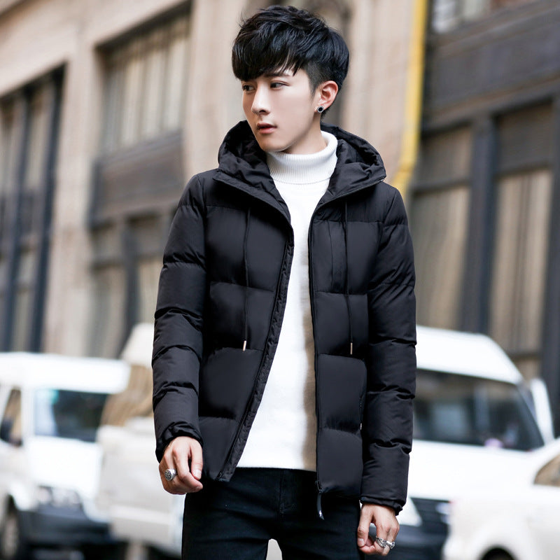 Men's Short Cotton Jacket 2019 Winter Korean Style