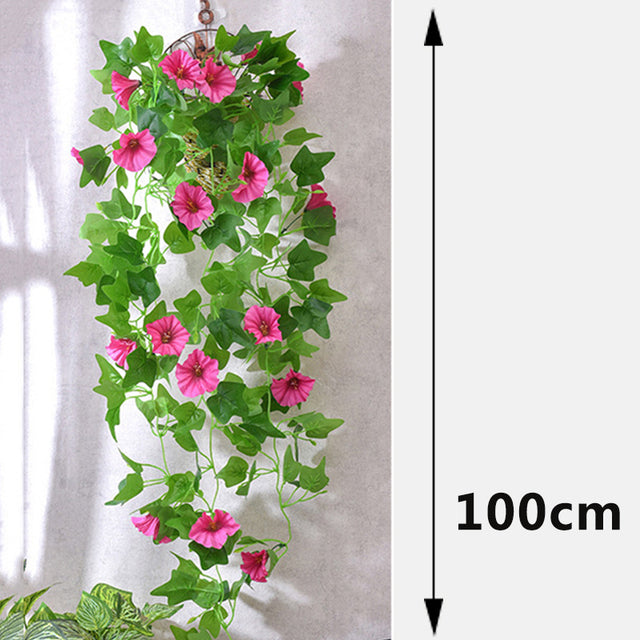 Simulated Jasmine Wall Decoration for Living Room