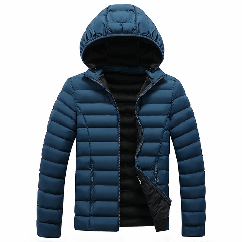 Men's Plus Velvet Thick Cotton Winter Jacket
