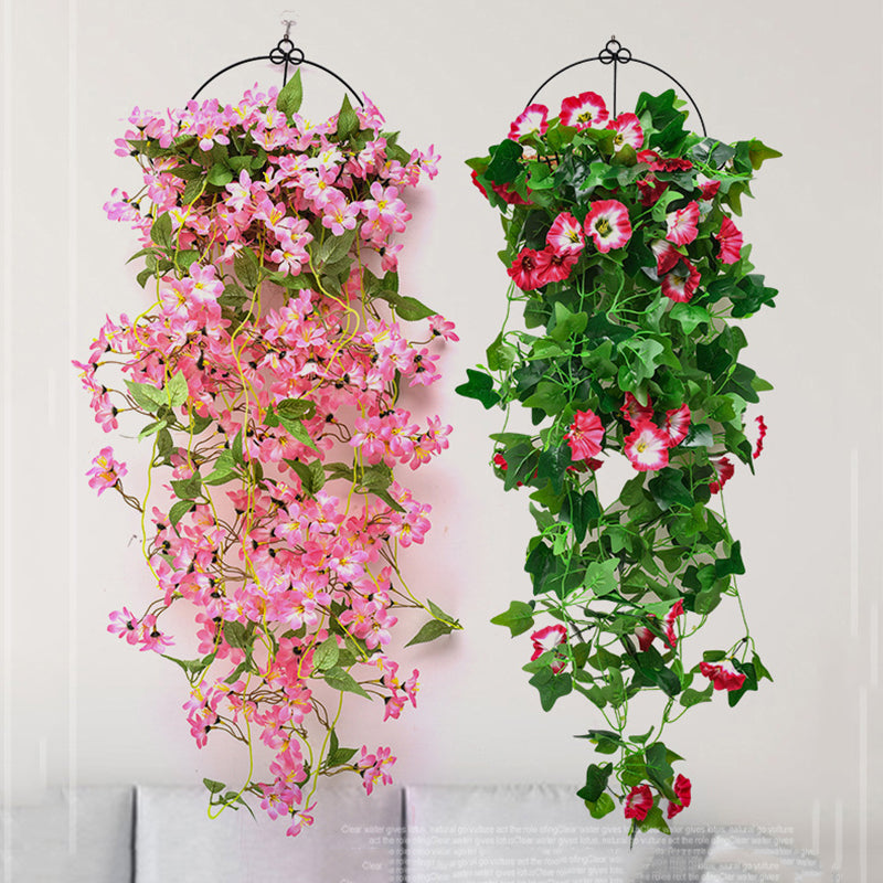 Simulated Jasmine Wall Decoration for Living Room